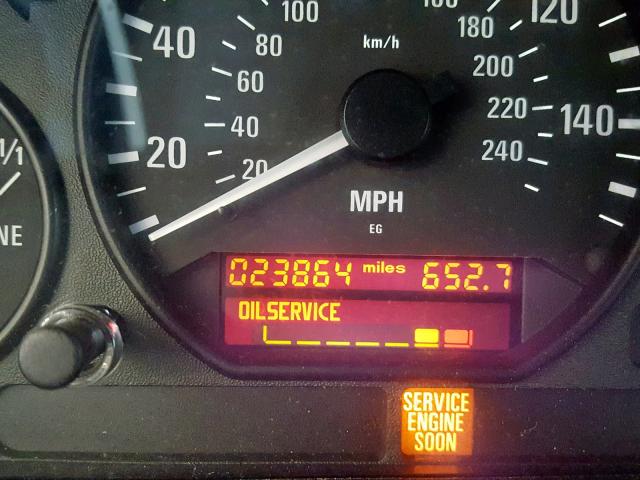 WBACH9343YLF88432 - 2000 BMW Z3 2.3 BLUE photo 8