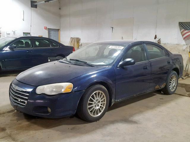 1C3EL56RX5N682741 - 2005 CHRYSLER SEBRING TO BLUE photo 2