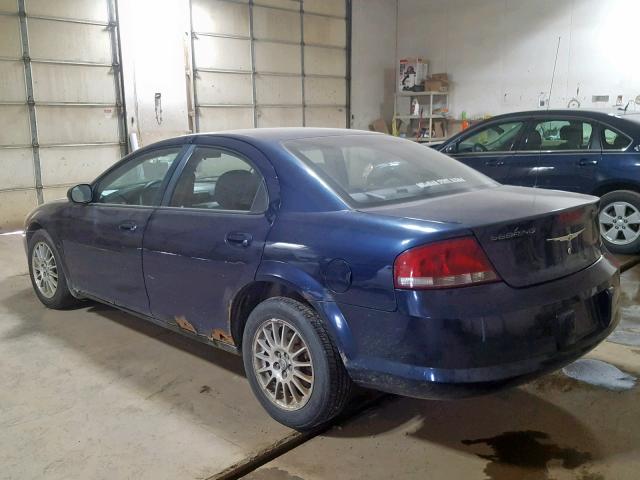 1C3EL56RX5N682741 - 2005 CHRYSLER SEBRING TO BLUE photo 3