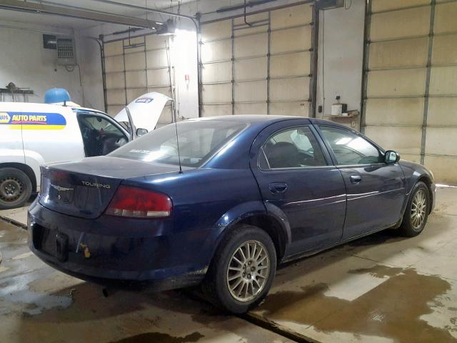 1C3EL56RX5N682741 - 2005 CHRYSLER SEBRING TO BLUE photo 4