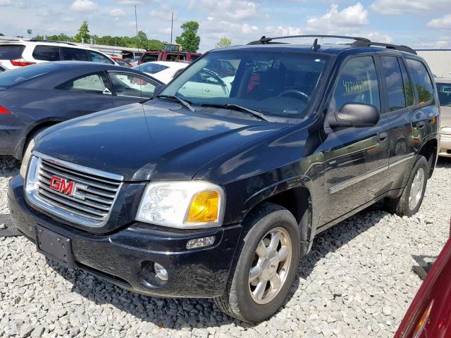 1GKDT13S572240756 - 2007 GMC ENVOY BLACK photo 2