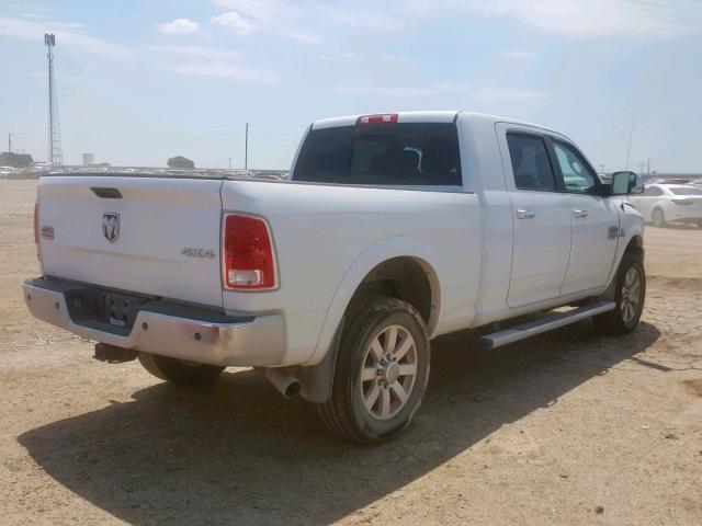 3C63R3NL2FG633862 - 2015 RAM 3500 LONGH WHITE photo 4