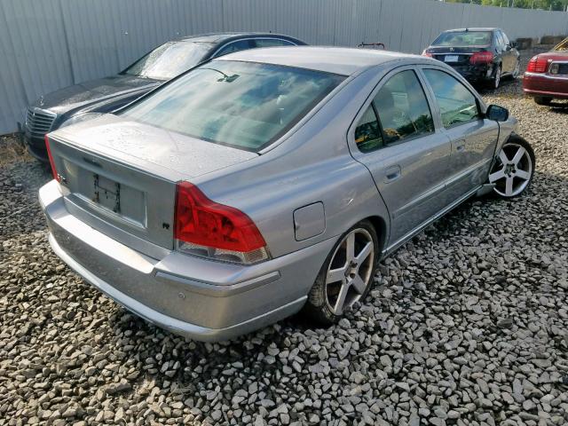 YV1RH527262512888 - 2006 VOLVO S60 R SILVER photo 4