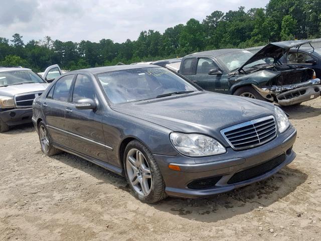WDBNG70J56A474076 - 2006 MERCEDES-BENZ S 430 GRAY photo 1