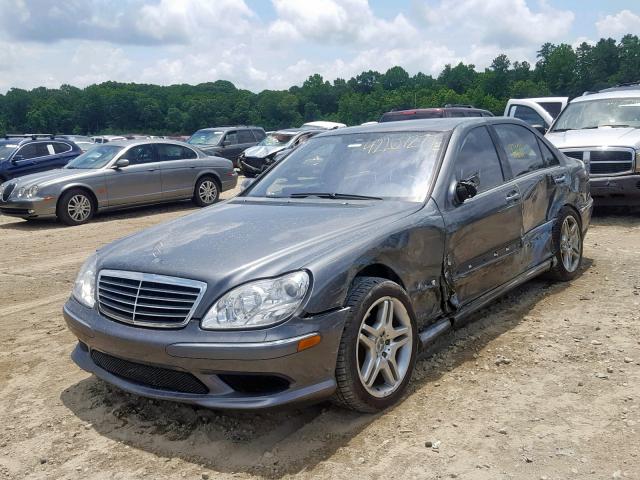 WDBNG70J56A474076 - 2006 MERCEDES-BENZ S 430 GRAY photo 2