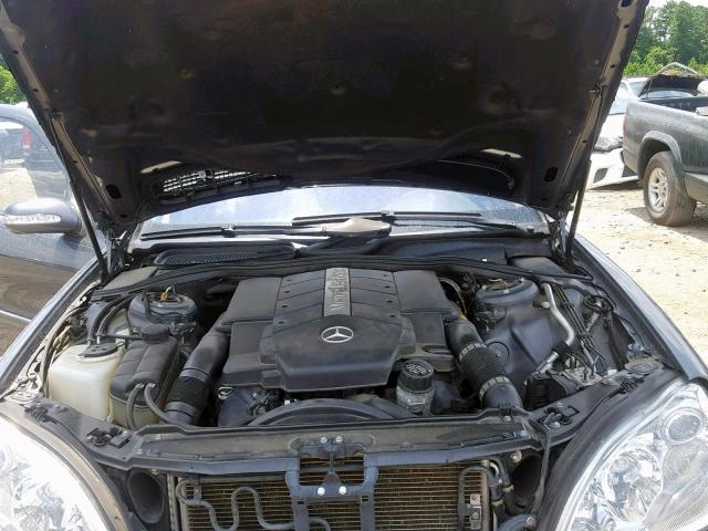 WDBNG70J56A474076 - 2006 MERCEDES-BENZ S 430 GRAY photo 7