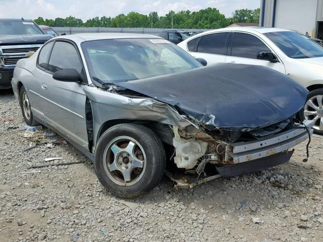 2G1WW12E649101412 - 2004 CHEVROLET MONTE CARL SILVER photo 1