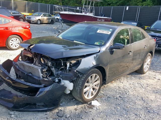 1G11H5SL8EF236670 - 2014 CHEVROLET MALIBU LTZ შავი ფოტო 2