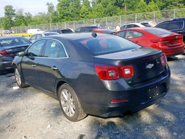 1G11H5SL8EF236670 - 2014 CHEVROLET MALIBU LTZ შავი ფოტო 3