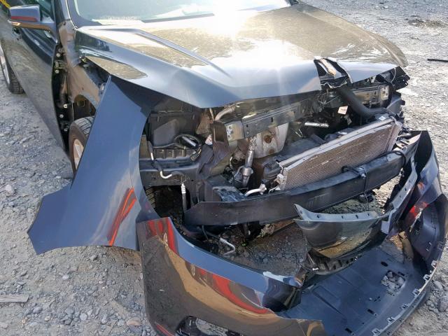 1G11H5SL8EF236670 - 2014 CHEVROLET MALIBU LTZ შავი ფოტო 9