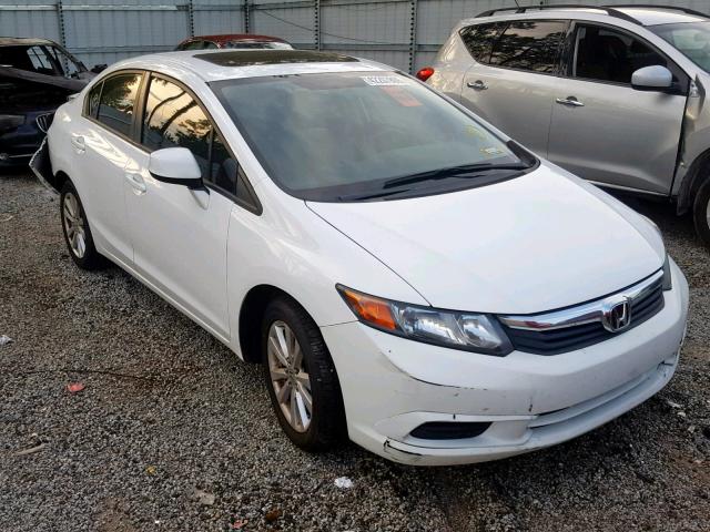 19XFB2F97CE091785 - 2012 HONDA CIVIC EXL 白色 照片 1