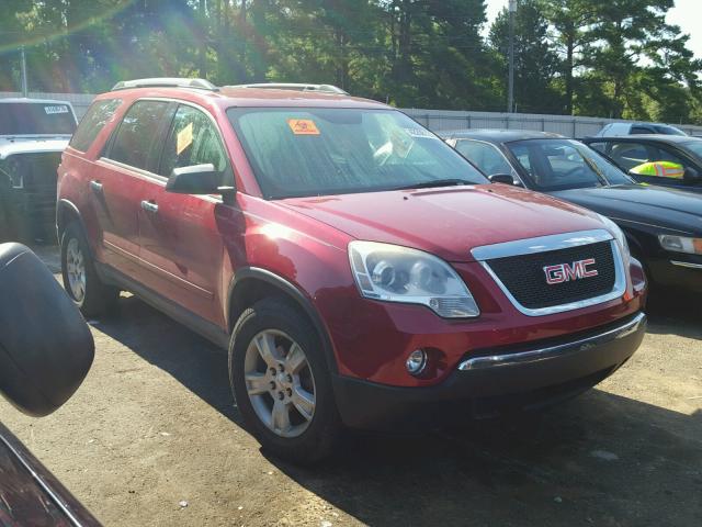 1GKKRNED8CJ150366 - 2012 GMC ACADIA SLE RED photo 1