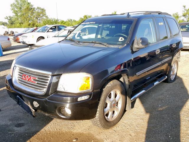 1GKDT13SX72209499 - 2007 GMC ENVOY BLACK photo 2