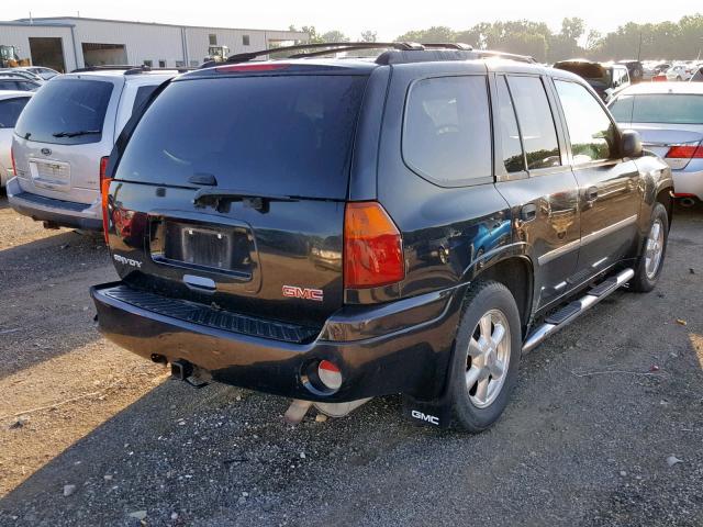 1GKDT13SX72209499 - 2007 GMC ENVOY BLACK photo 4