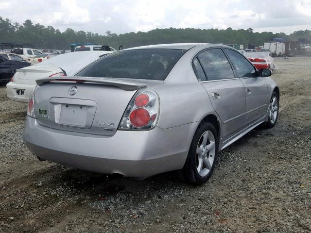 1N4BL11D85C207710 - 2005 NISSAN ALTIMA SE SILVER photo 4