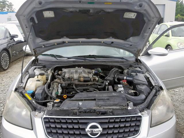 1N4BL11D85C207710 - 2005 NISSAN ALTIMA SE SILVER photo 7