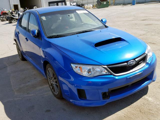 JF1GR7E62CG225998 - 2012 SUBARU IMPREZA WR BLUE photo 1