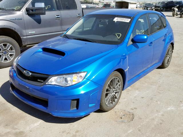 JF1GR7E62CG225998 - 2012 SUBARU IMPREZA WR BLUE photo 2