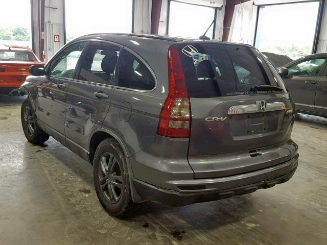 JHLRE4H77AC012473 - 2010 HONDA CR-V EXL GRAY photo 3