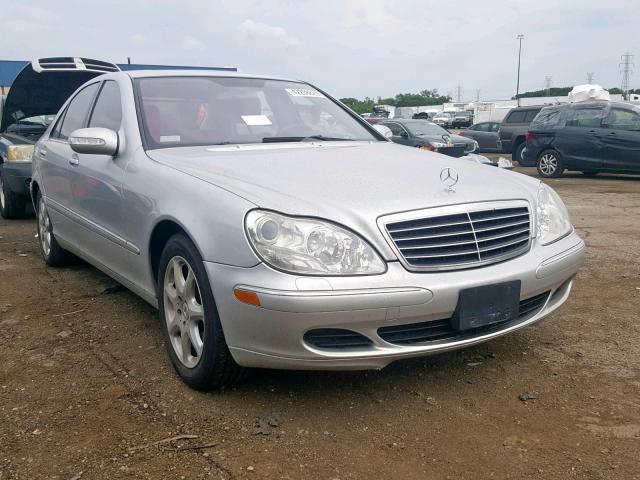 WDBNG84J95A456677 - 2005 MERCEDES-BENZ S 500 4MAT SILVER photo 1