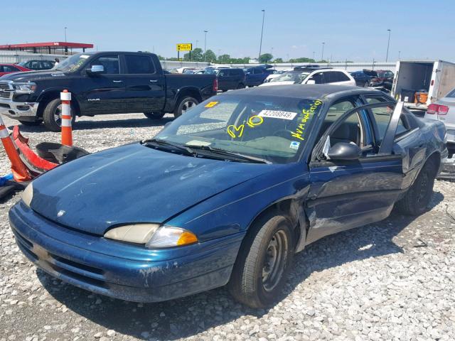 2B3HD46T5SH528388 - 1995 DODGE INTREPID GREEN photo 2