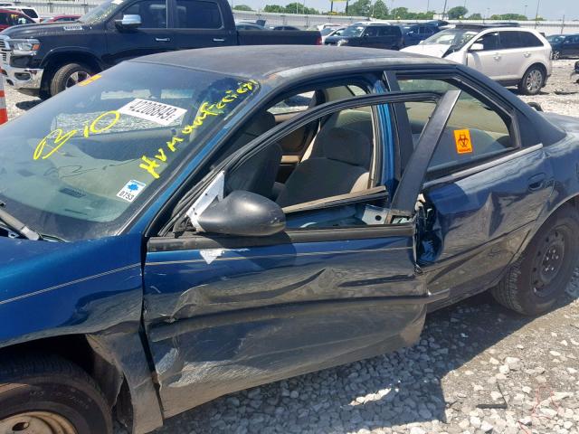 2B3HD46T5SH528388 - 1995 DODGE INTREPID GREEN photo 9