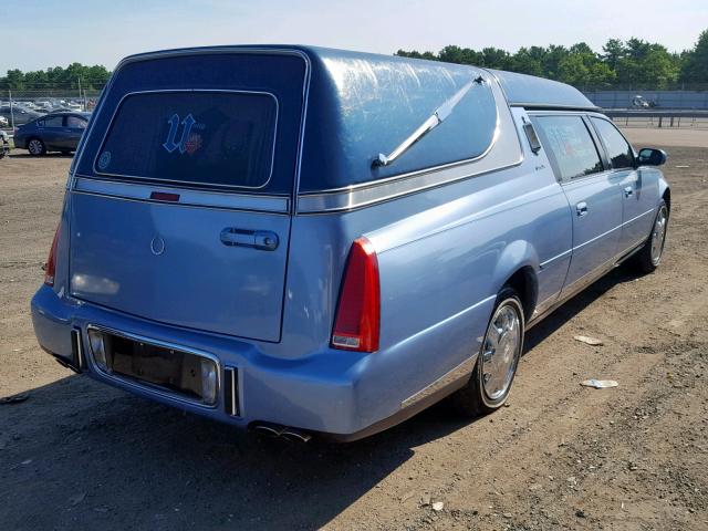 1GEEH00Y55U500652 - 2005 CADILLAC COMMERCIAL BLUE photo 4