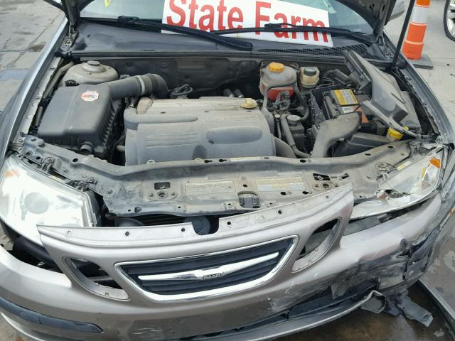 YS3FD49Y561136022 - 2006 SAAB 9-3 SILVER photo 7