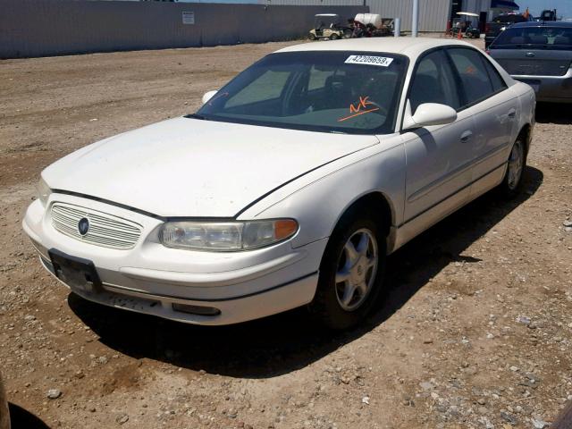 2G4WB52K041172406 - 2004 BUICK REGAL LS WHITE photo 2