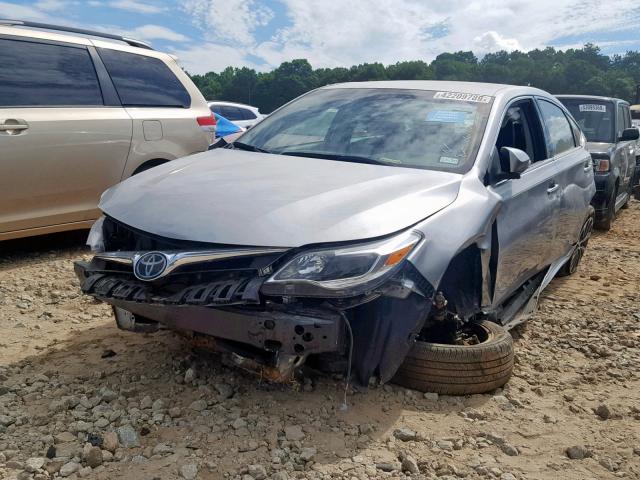 4T1BK1EB3JU288251 - 2018 TOYOTA AVALON XLE SILVER photo 2
