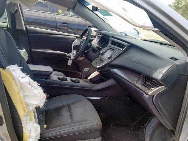 4T1BK1EB3JU288251 - 2018 TOYOTA AVALON XLE SILVER photo 5