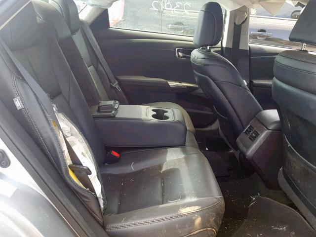 4T1BK1EB3JU288251 - 2018 TOYOTA AVALON XLE SILVER photo 6