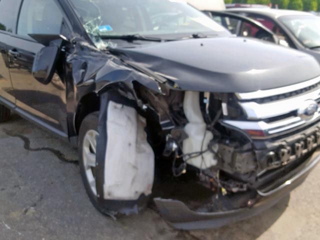 2FMDK4JC7EBB33609 - 2014 FORD EDGE SEL BLACK photo 9