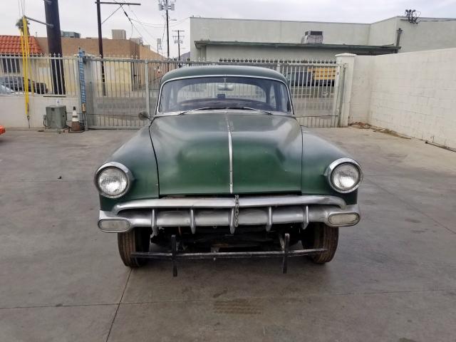 0000000B53L018380 - 1953 CHEVROLET 210 GREEN photo 2