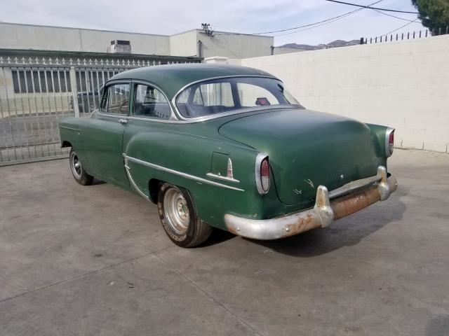 0000000B53L018380 - 1953 CHEVROLET 210 GREEN photo 6