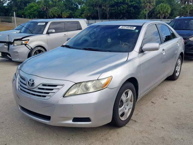 4T1BE46K07U528744 - 2007 TOYOTA CAMRY NEW SILVER photo 2