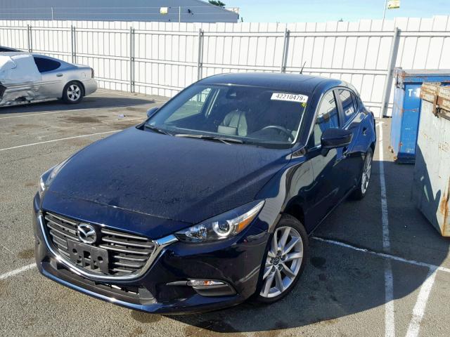 3MZBN1L34HM157283 - 2017 MAZDA 3 TOURING BLACK photo 2