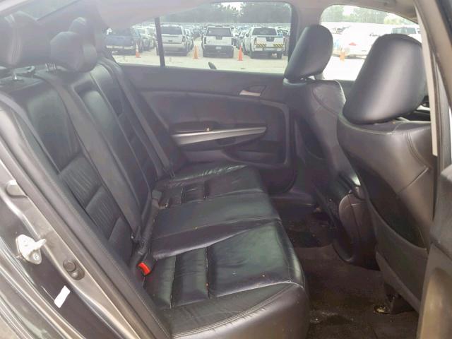 1HGCP3F84AA012950 - 2010 HONDA ACCORD EXL GRAY photo 6