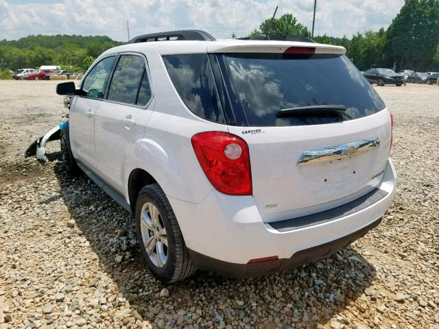 2GNFLGEK9F6290315 - 2015 CHEVROLET EQUINOX LT WHITE photo 3