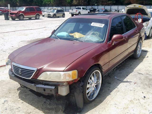 JH4KA9651WC006151 - 1998 ACURA 3.5RL RED photo 2