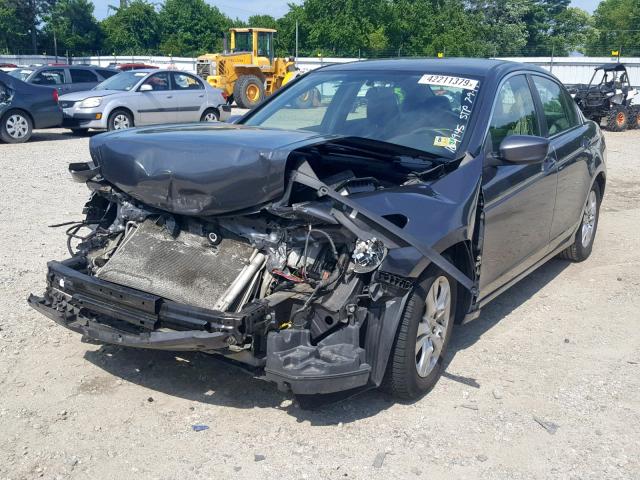 1HGCP2F46AA070856 - 2010 HONDA ACCORD LXP GRAY photo 2