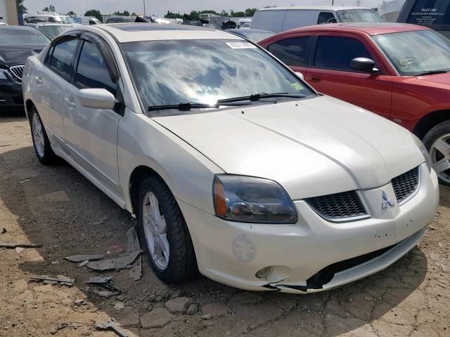 4A3AB76SX4E137985 - 2004 MITSUBISHI GALANT GTS WHITE photo 1