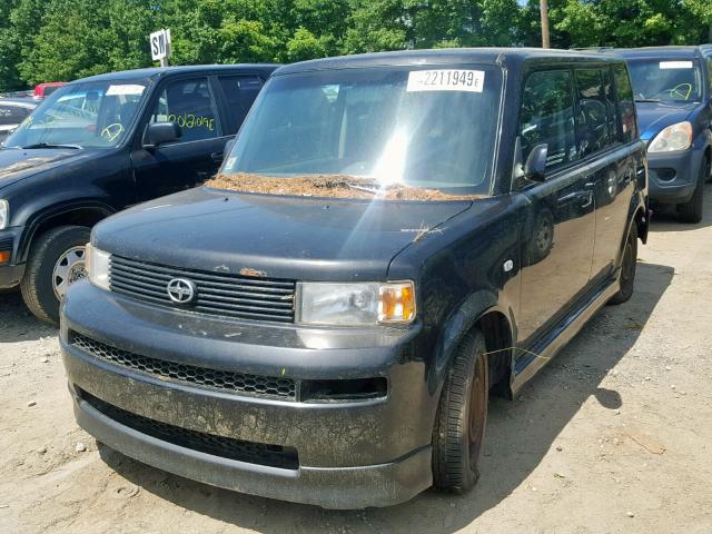 JTLKT324550180542 - 2005 TOYOTA SCION XB 黑色 照片 2
