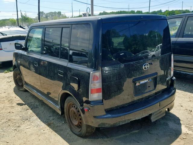 JTLKT324550180542 - 2005 TOYOTA SCION XB 黑色 照片 3