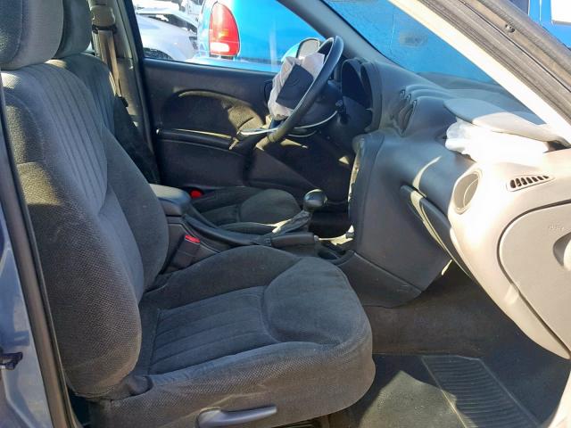 1G2NE52T2XM899768 - 1999 PONTIAC GRAND AM S BLUE photo 5