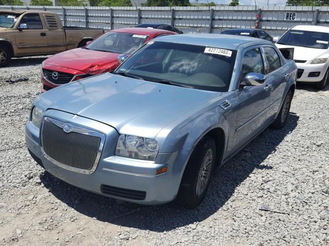 2C3KA43D89H547445 - 2009 CHRYSLER 300 LX TEAL photo 2