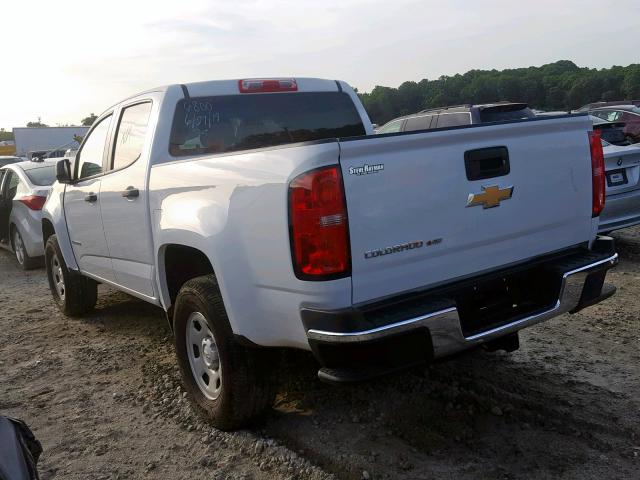 1GCGSBEN4K1106800 - 2019 CHEVROLET COLORADO WHITE photo 3