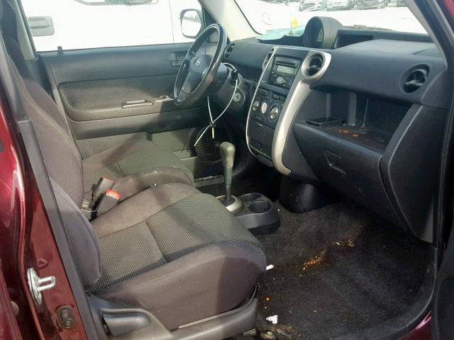 JTLKT324550181111 - 2005 TOYOTA SCION XB 勃艮第红 照片 5