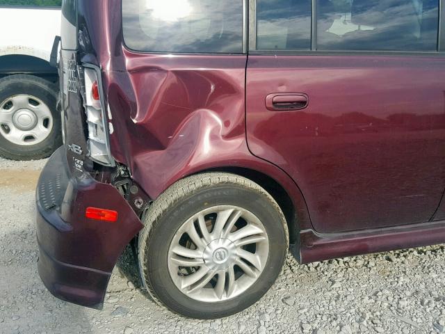 JTLKT324550181111 - 2005 TOYOTA SCION XB 勃艮第红 照片 9