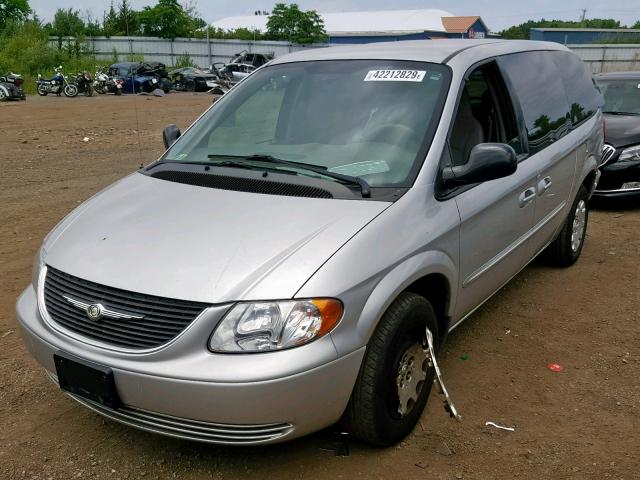 2C4GP24383R286264 - 2003 CHRYSLER TOWN & COU GRAY photo 2